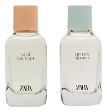 Zara Coffret  Nude Bouquet + Lightly Bloom  Edp 2X100Ml