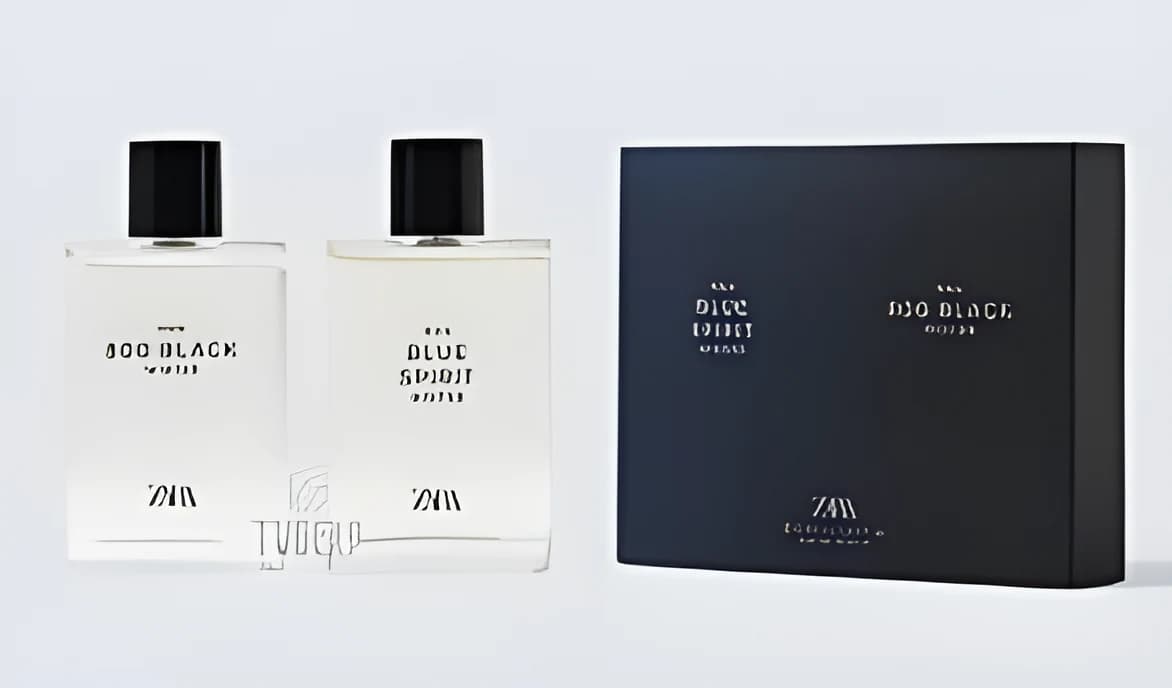 Zara Coffret Blue Spirit Winter Eau de Parfum 90 ml + Man 800 Black Winter Eau de Parfum 90 ml