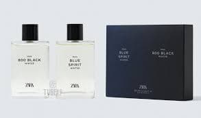 Zara Coffret Blue Spirit Winter Edp 90Ml + Man 800 Black Winter Edp 90Ml