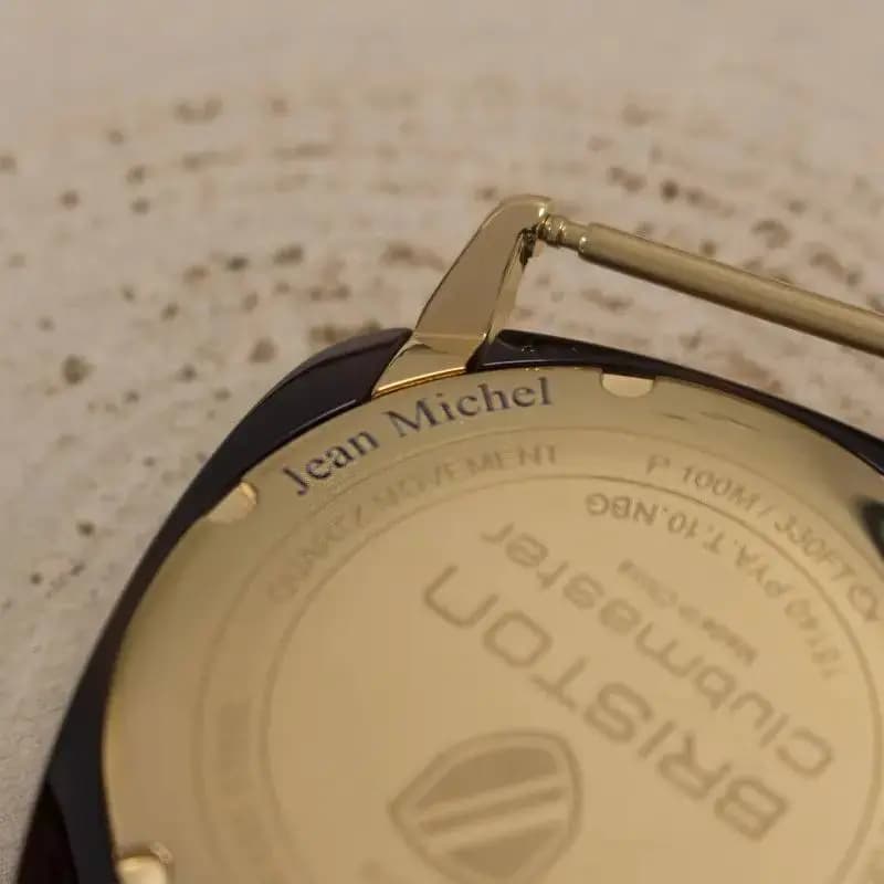 Montre Clubmaster Chrono Date Acétate Ecaille Claire Champ Rosé — vue 4