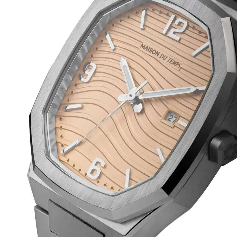 Montre MTPhi Beige Acier — vue 4
