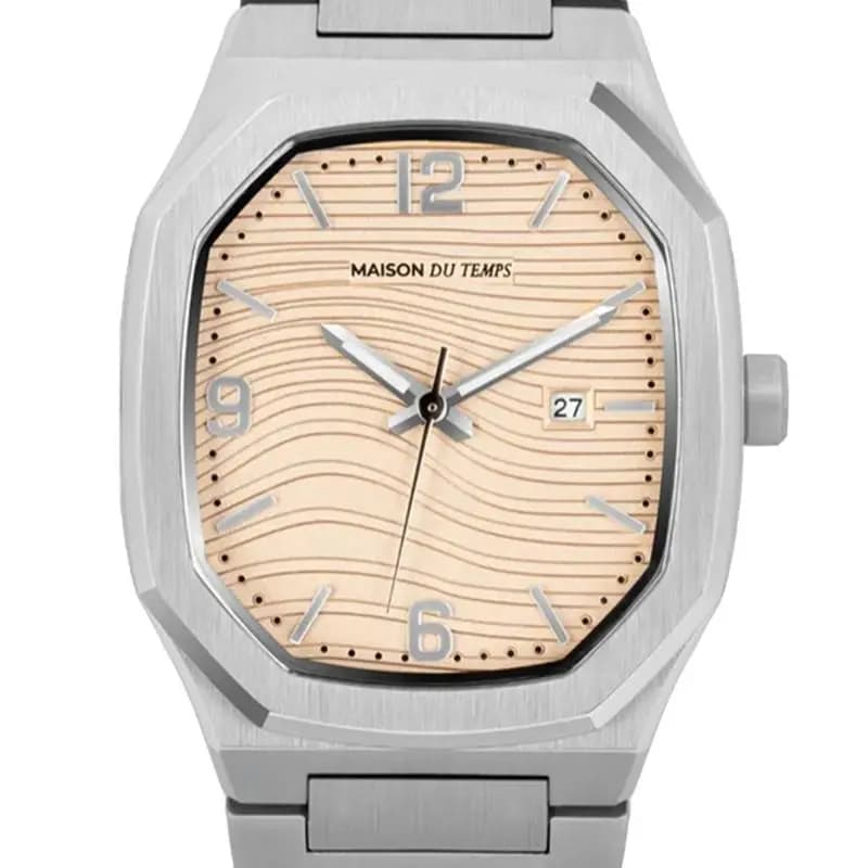 Montre MTPhi Beige Acier — vue 3
