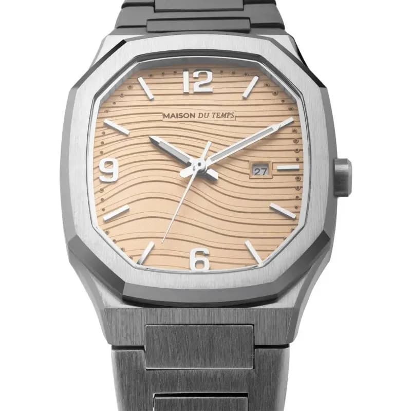 Montre MTPhi Beige Acier — vue 5