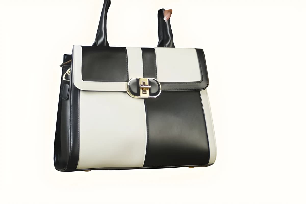 Sac Tom & Eva 23B-5833 · Noir et beige