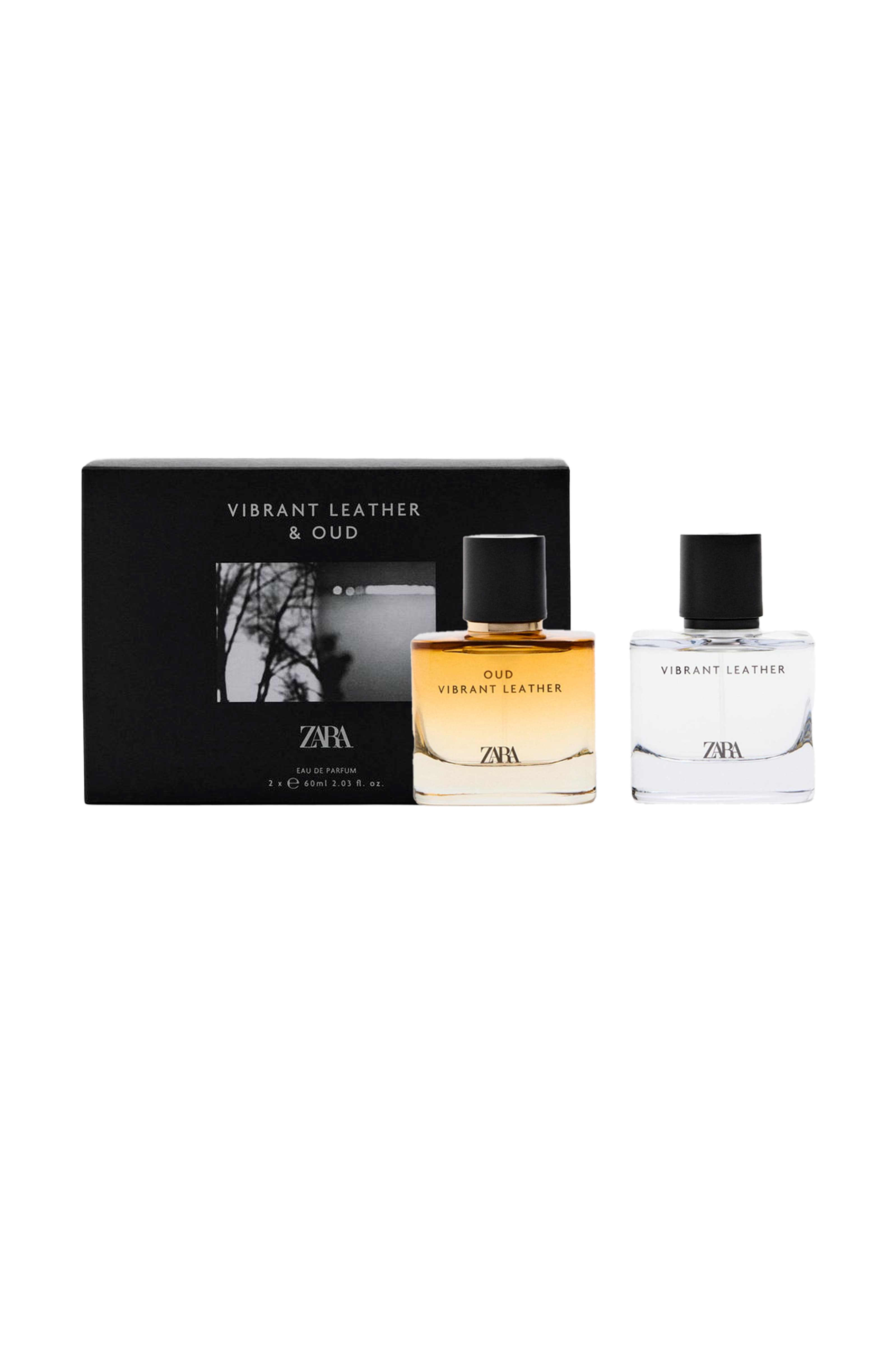 Zara Coffret Vibrant Leather Edp 60Ml + Oud Edp 60Ml