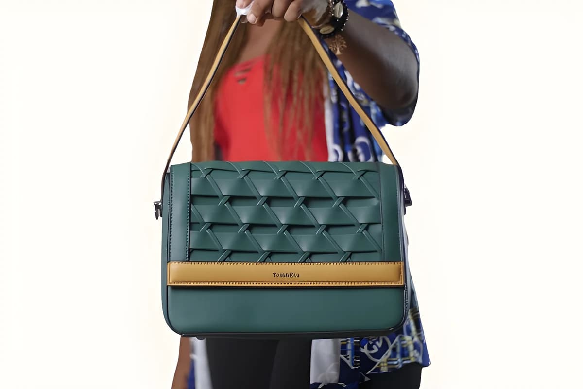 Sac Tom & Eva 24B-6091 · Vert et jaune