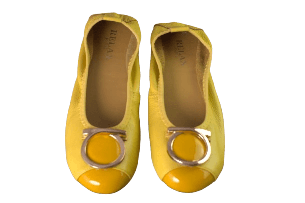 RELAX PARIS BALLERINE 41 JAUNE