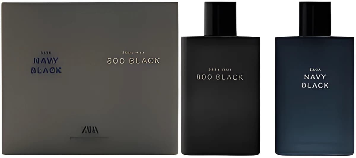 Zara Coffret Navy Black Eau de Toilette 100 ml + 800 Black Eau de Toilette 100 ml