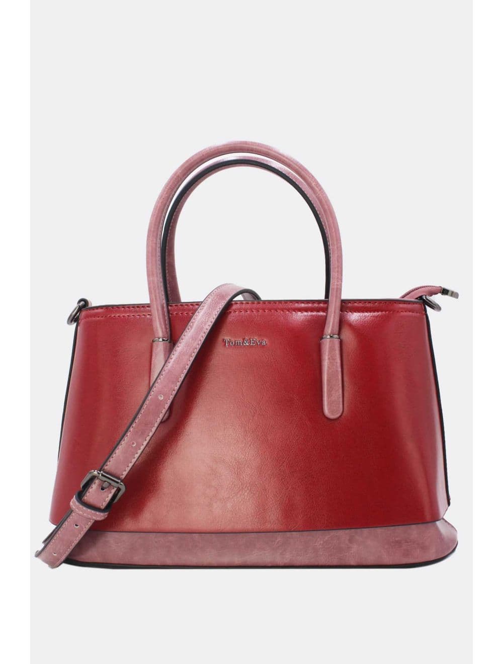 Petit Sac à Main Effet Cuir 25B-6428-D.Red/Pink