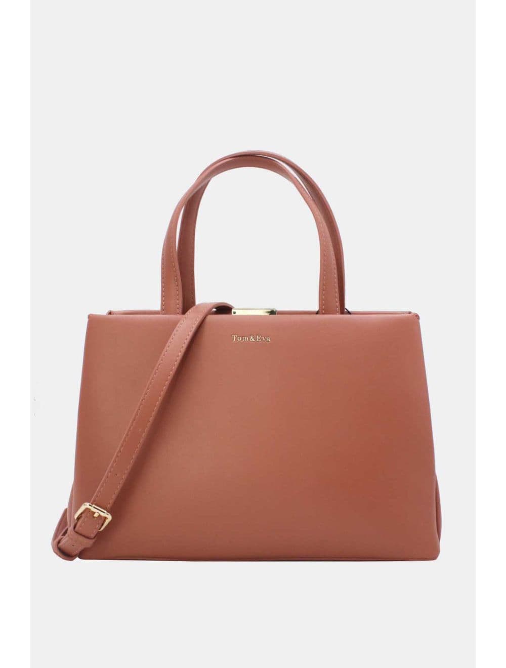 Sac à Main effet Cuir Classique 25B-6418-Rose
