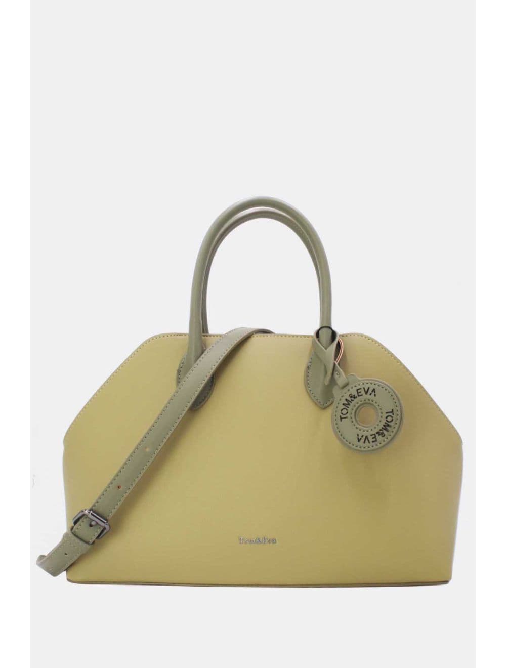 Sac à Main Effet Cuir Avec Pendentif 25B-6368-Vert