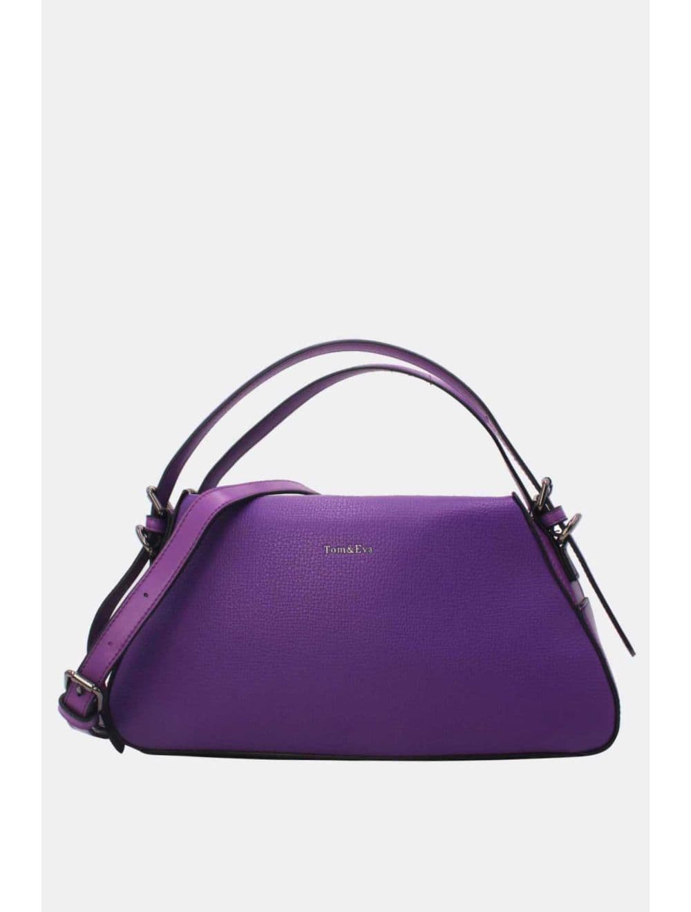 Sac à Main Effet Cuir Chic 25B-6293-Violet