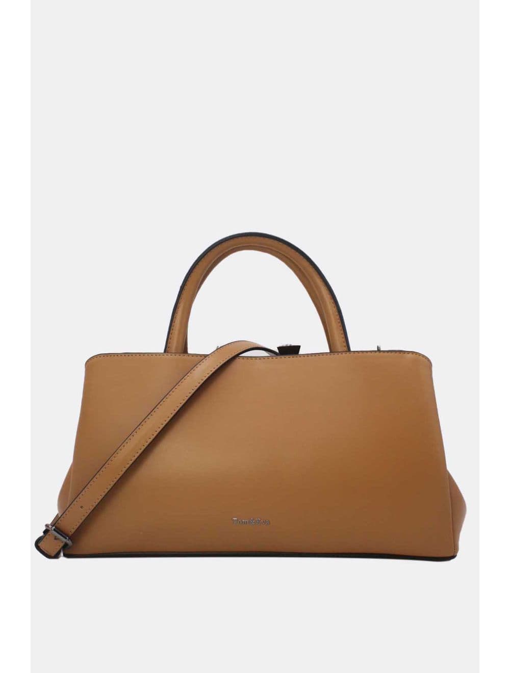 Sac à Main Effet Cuir Classique 25B-6400-Kaki