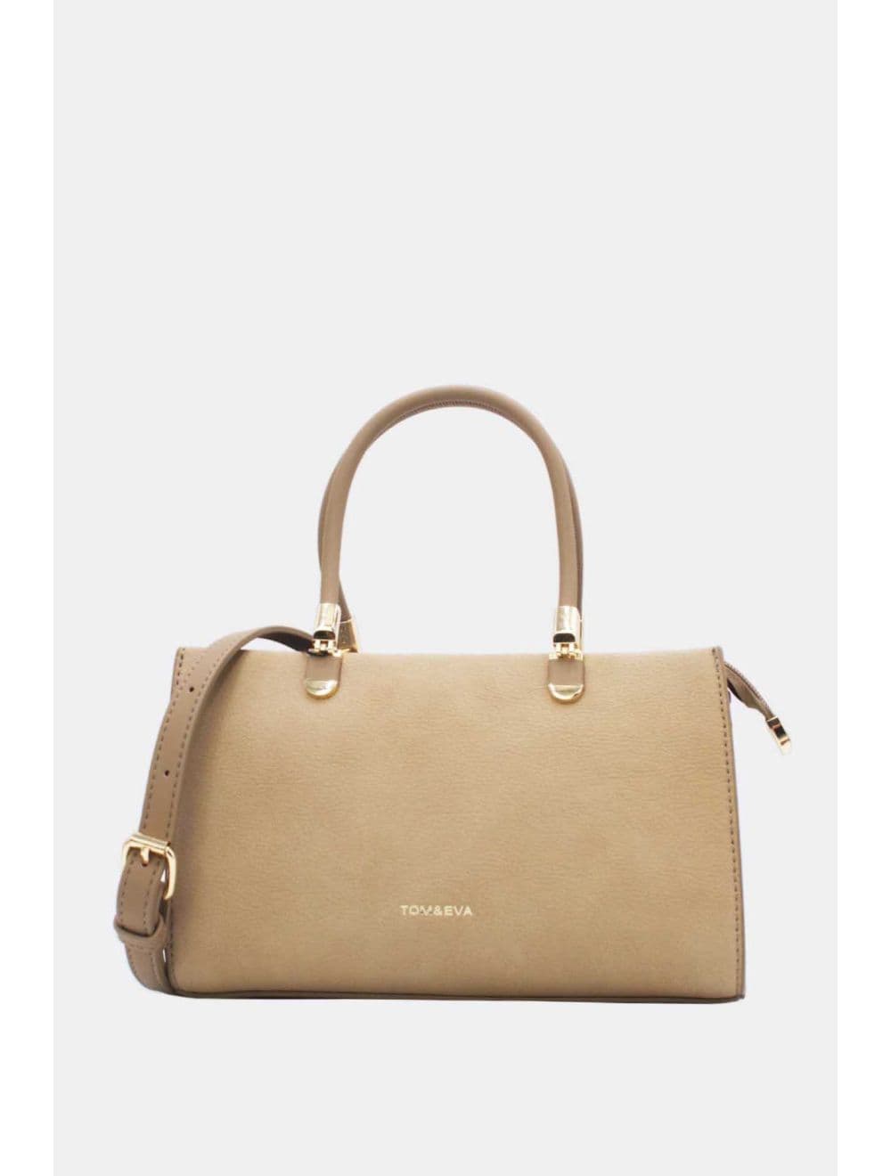 Petit Sac à Main Rigide 25B-6376-Abricot