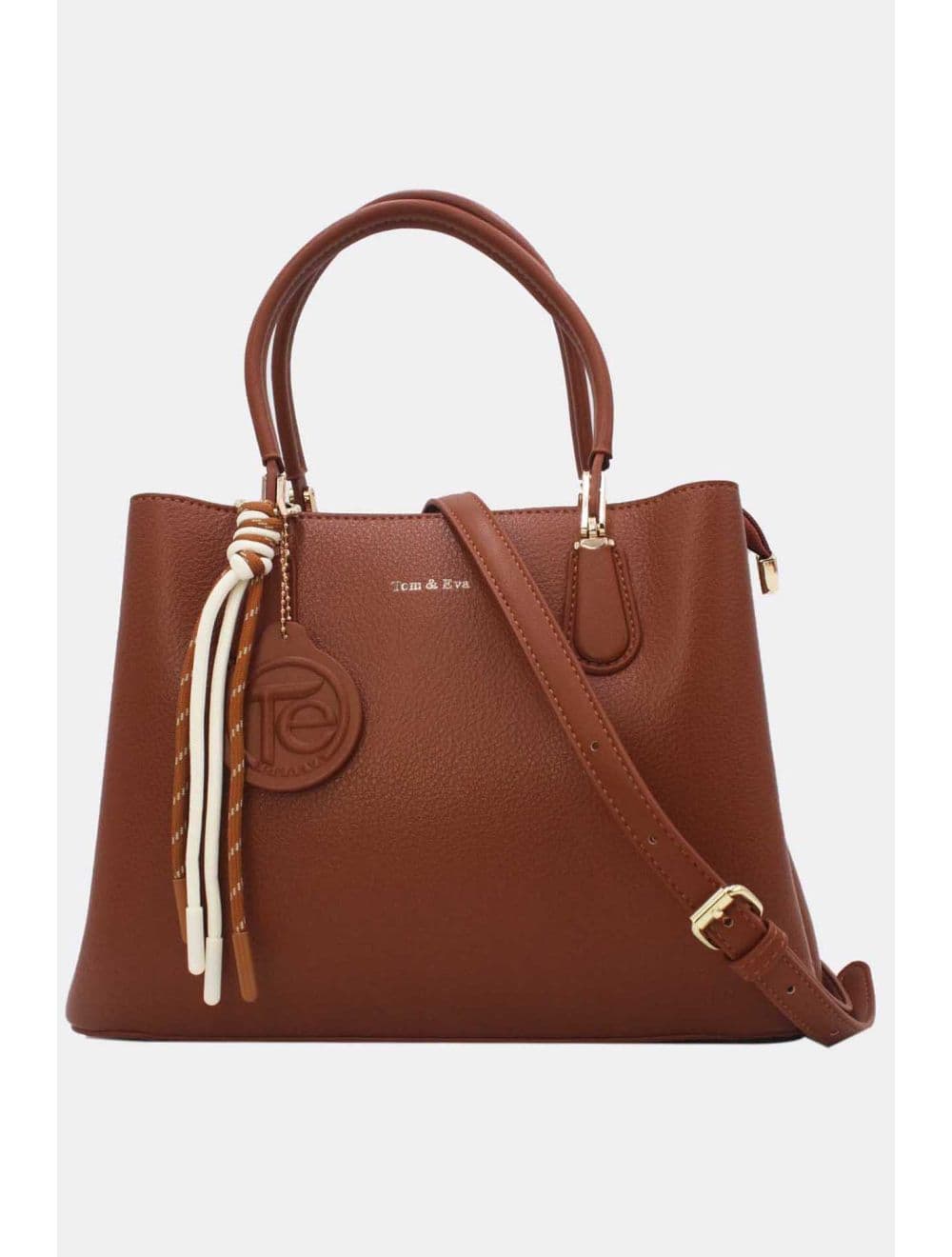 Sac Business Femme Chic Avec Pendentifs 25B-6272-Marron