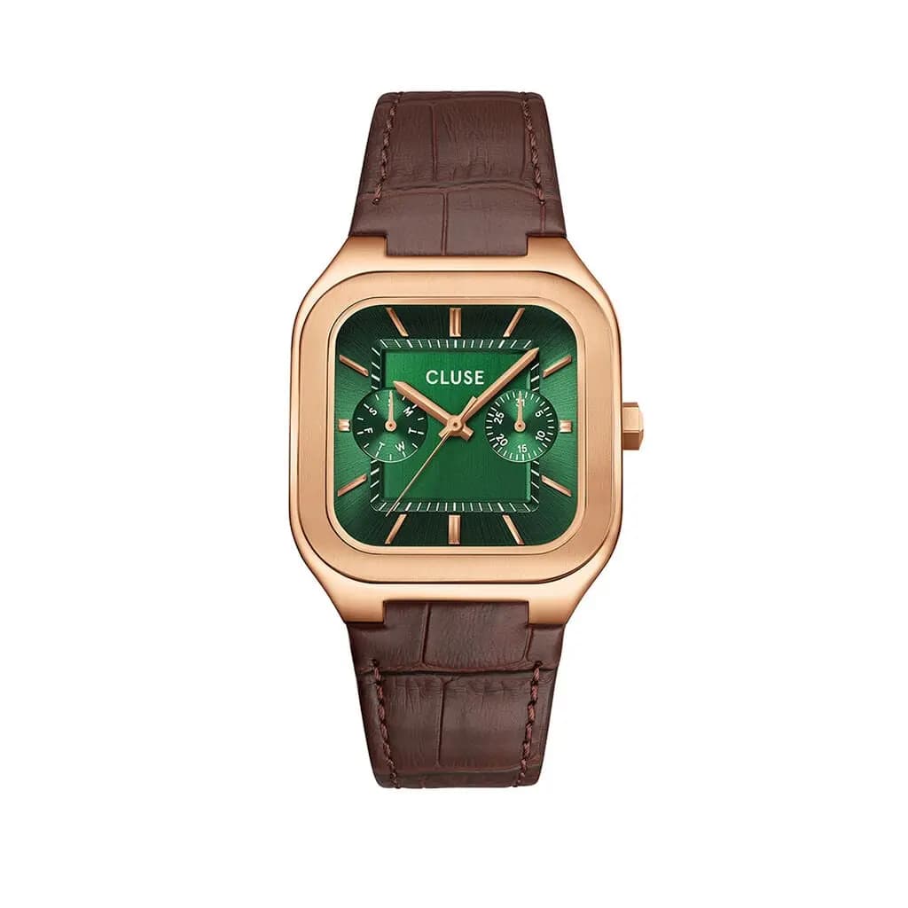 Montre Cluse Quadrus Multifonction Vert