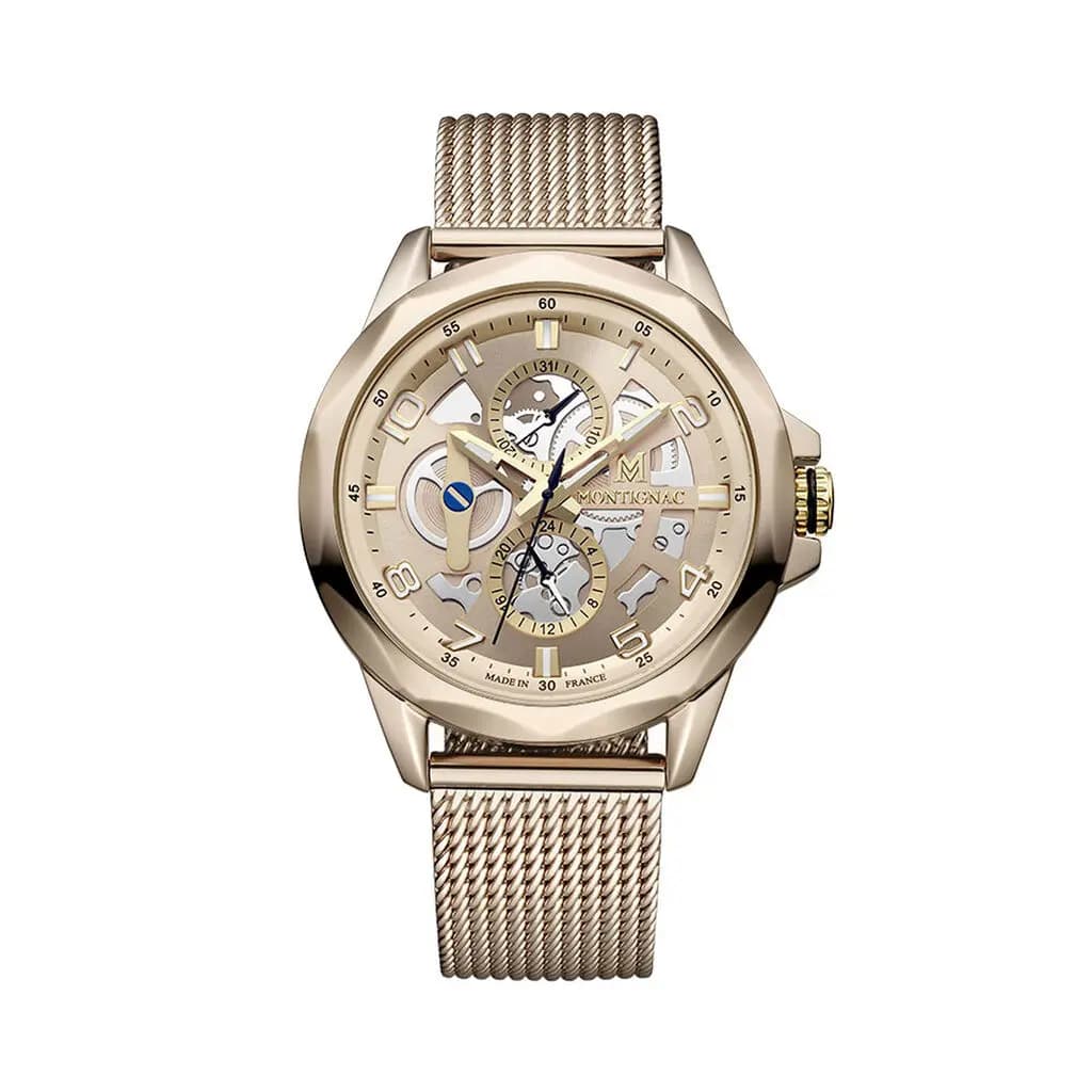 Montre Montignac Round Champagne
