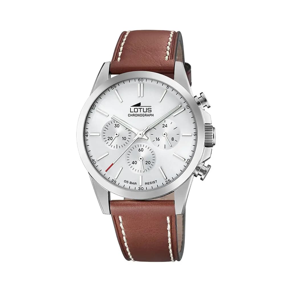 Montre Lotus Chrono 41 Argenté