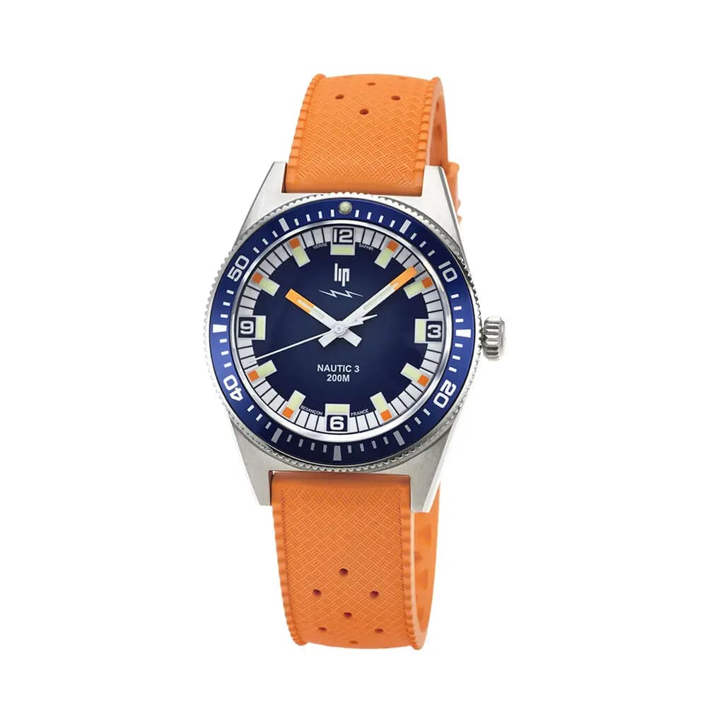 Montre Lip Nautic 3 Bleu