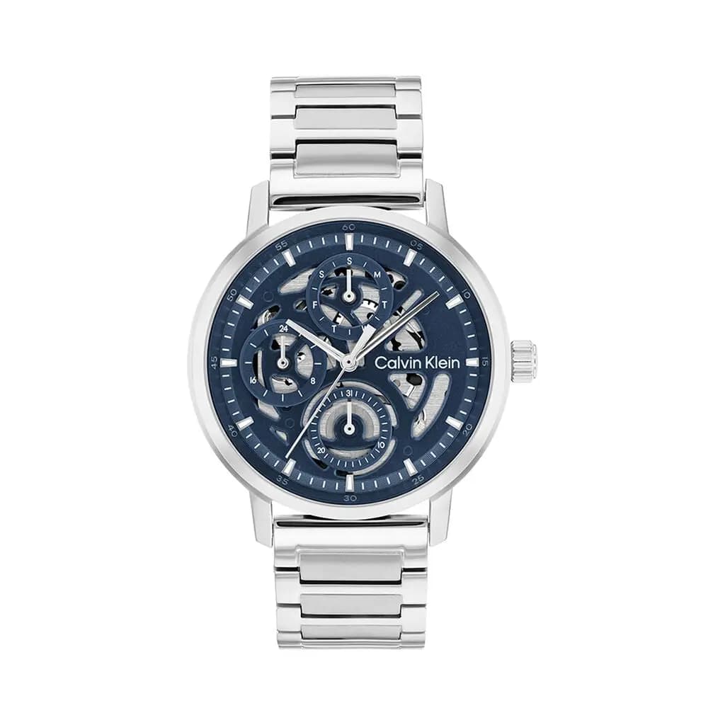 Montre Calvin Klein Gauge Multifonctions Bleu