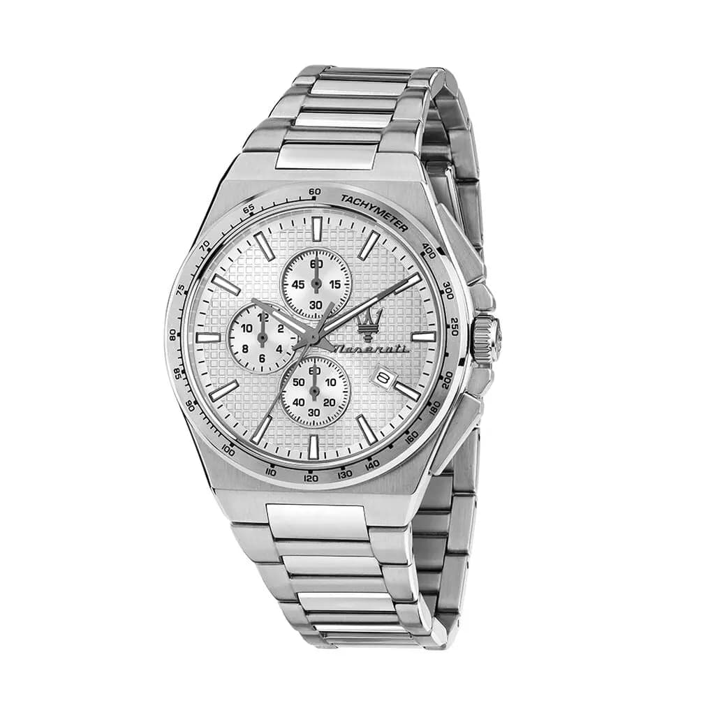 Montre Maserati Velocita Slim Argenté