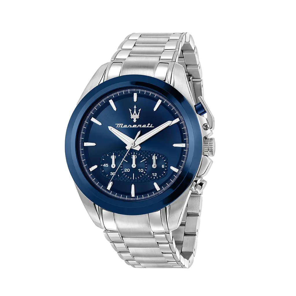 Montre Maserati Traguardo Bleu