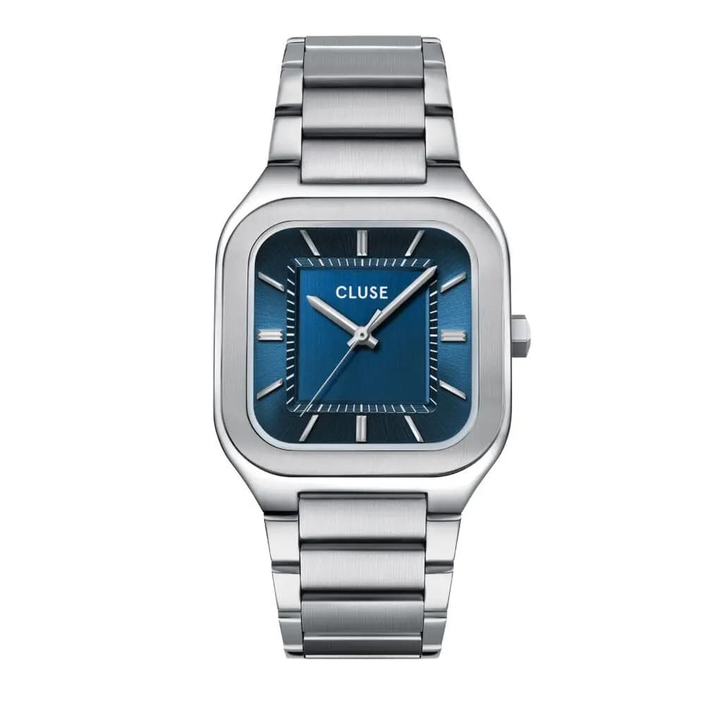 Montre Cluse Quadrus Bleu