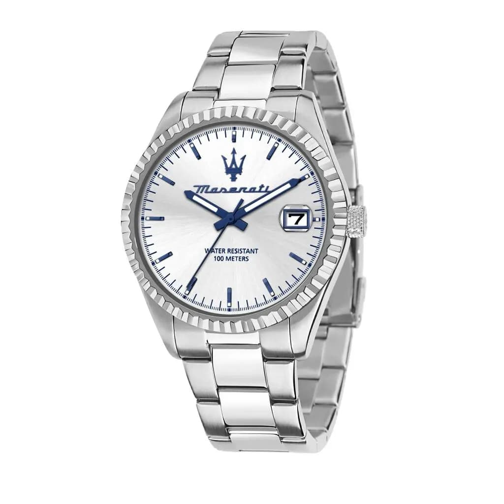 Montre Maserati Competizione Argenté