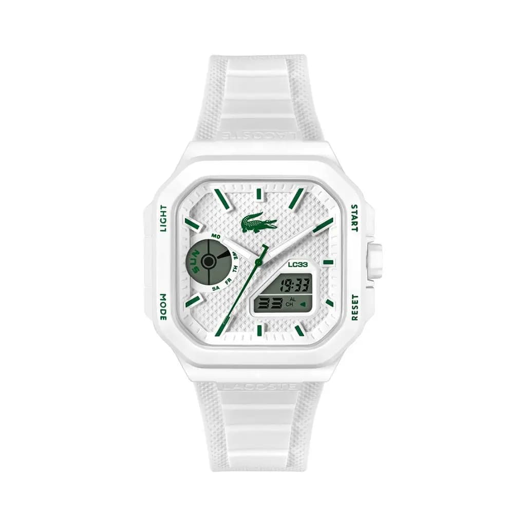 Montre Lacoste Lc33 Square Blanc