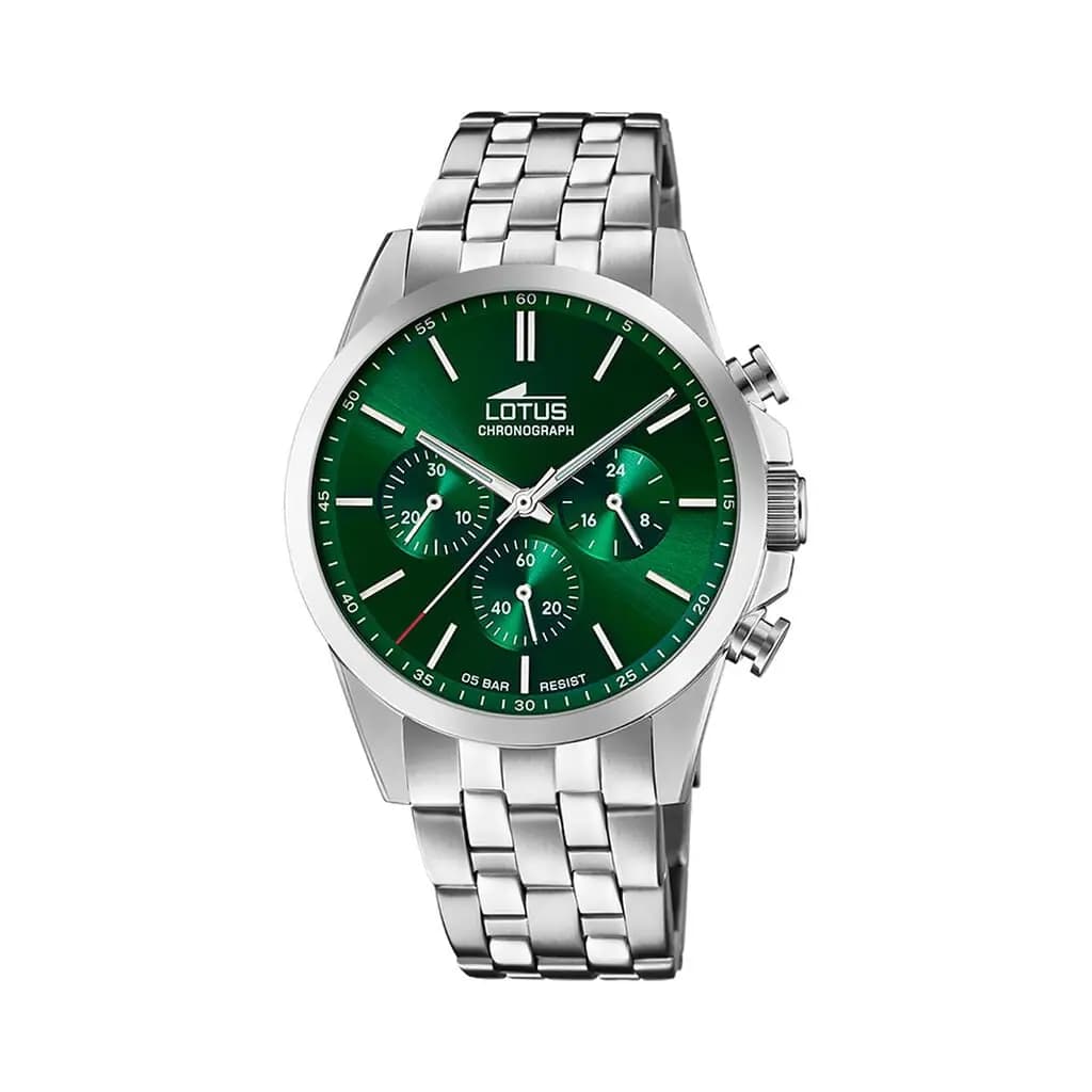 Montre Lotus Chrono 41 Vert