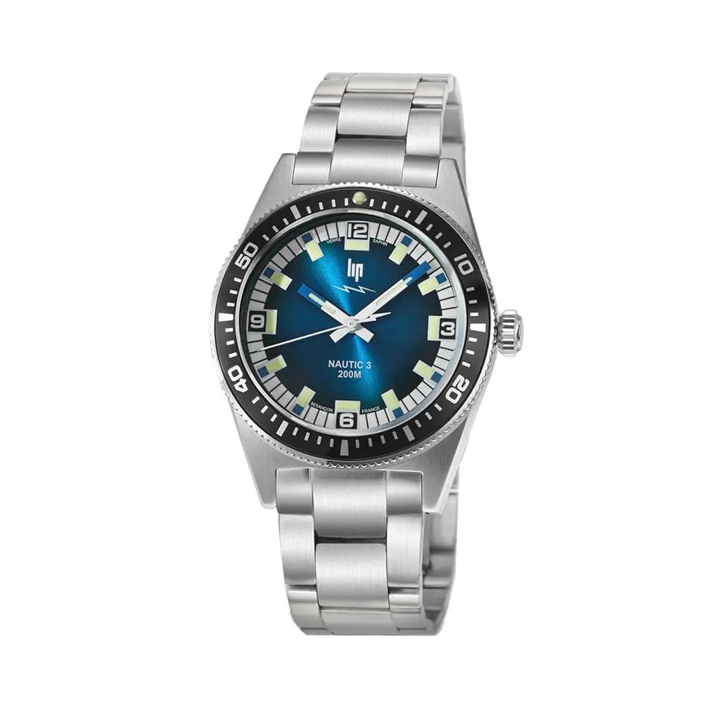 Montre Lip Nautic 3 Bleu