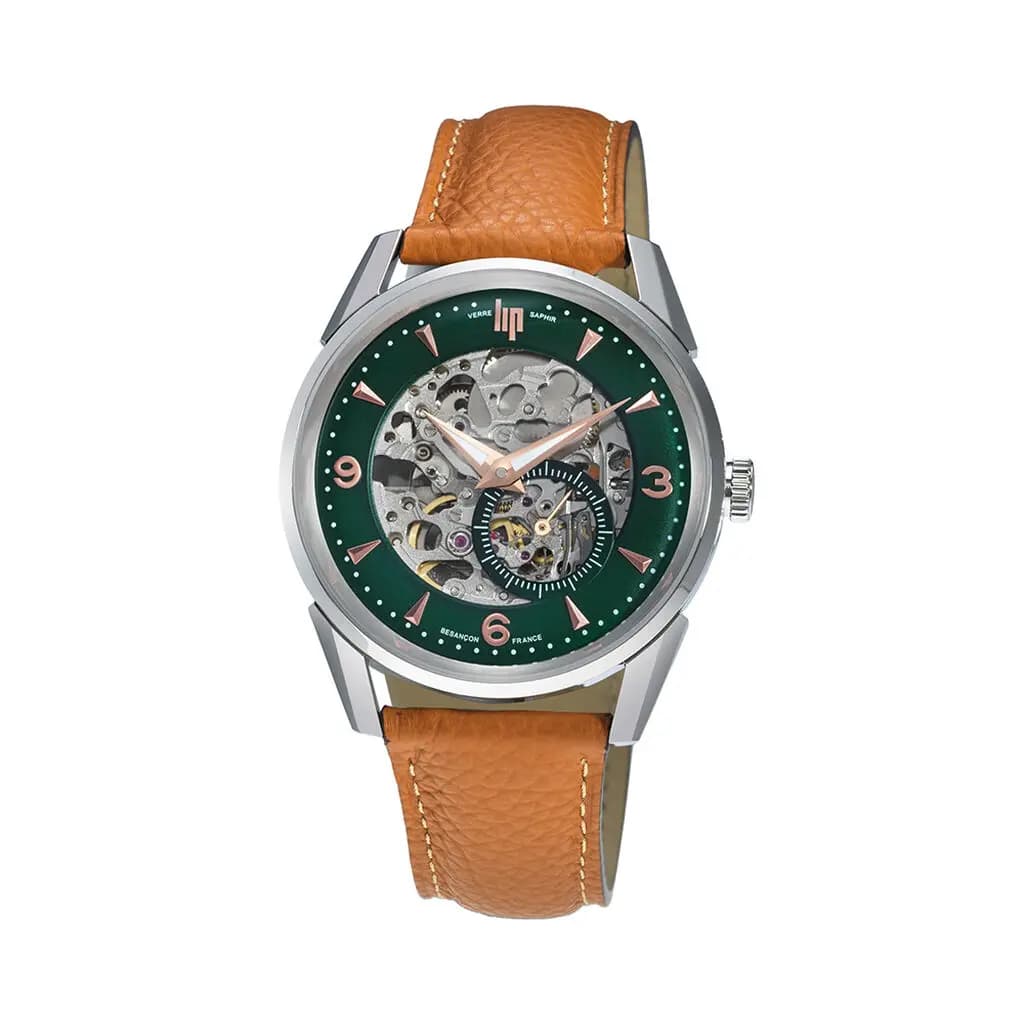 Montre Lip Himalaya Squelette Vert