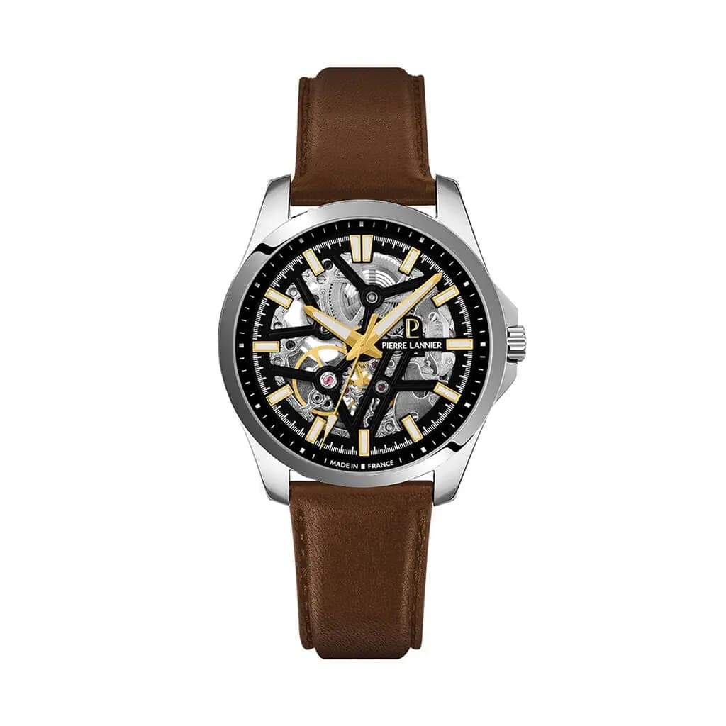 Montre Pierre Lannier Lannier Skeletom Noir