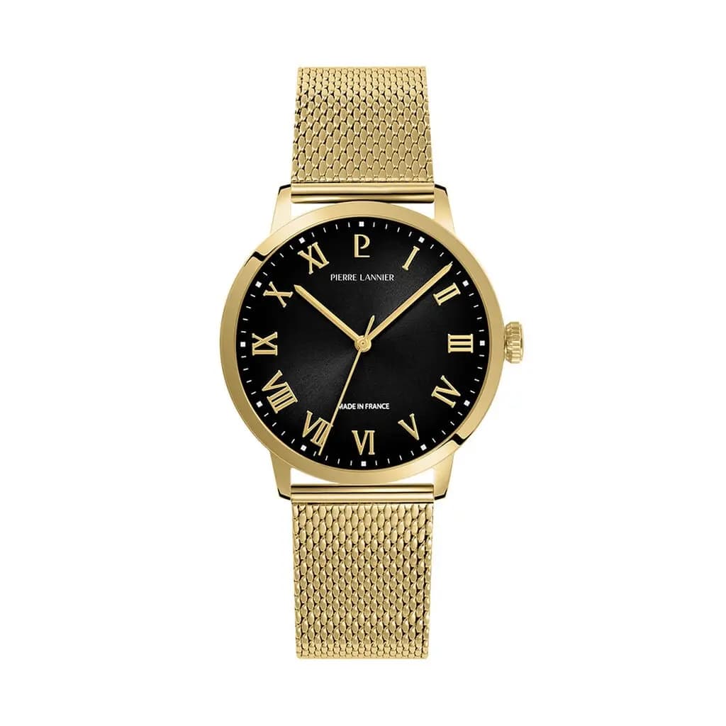 Montre Pierre Lannier Lannier Interval Noir