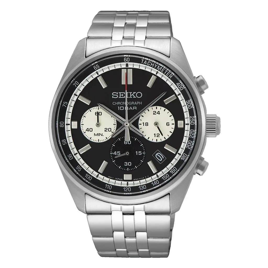 Montre Seiko Sport Bicolore Blanc / Noir