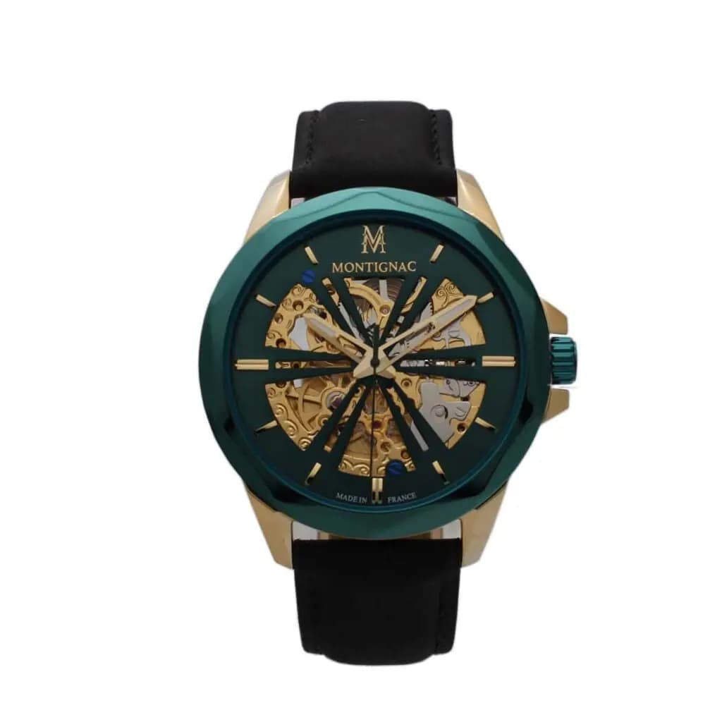Montre Montignac Round Automatique Vert