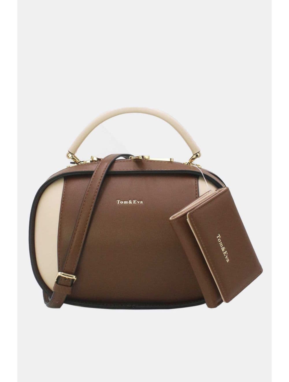 Sac à Main Avec Portefeuille-25B-6149-Brown