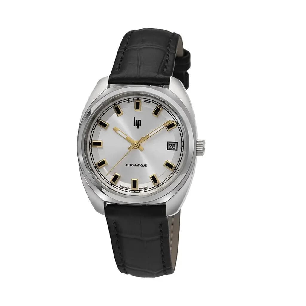 Montre Lip General De Gaulle Auto 35 Argenté