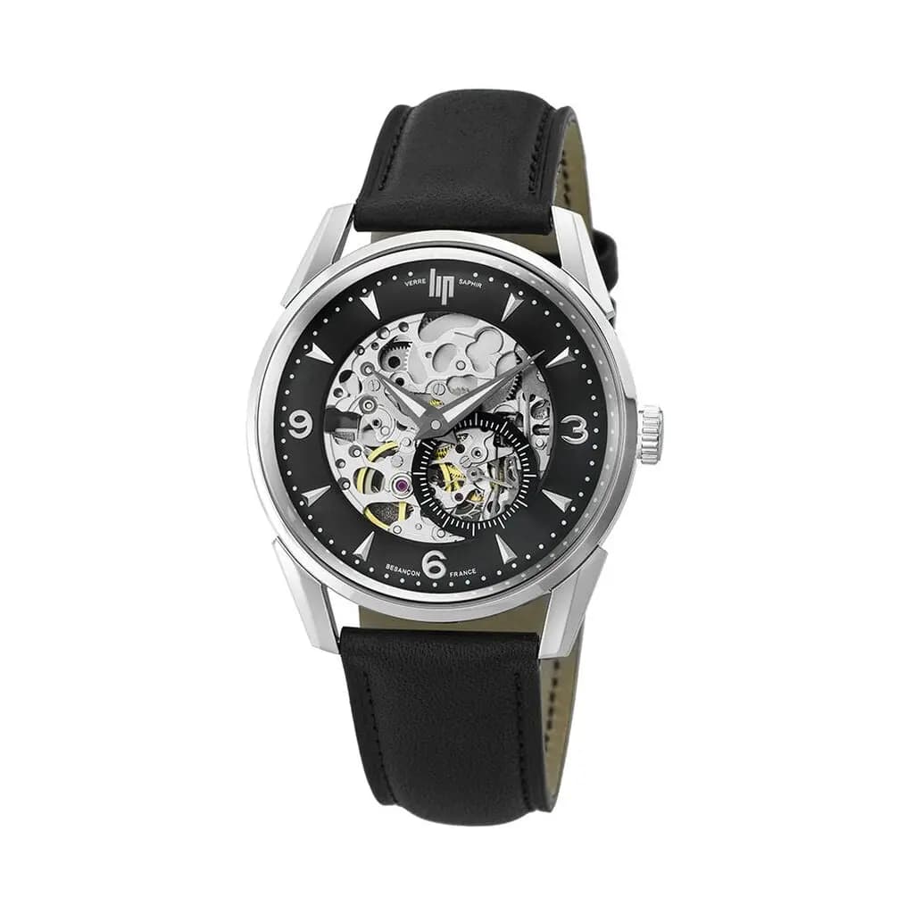 Montre Lip Himalaya Squelette Noir