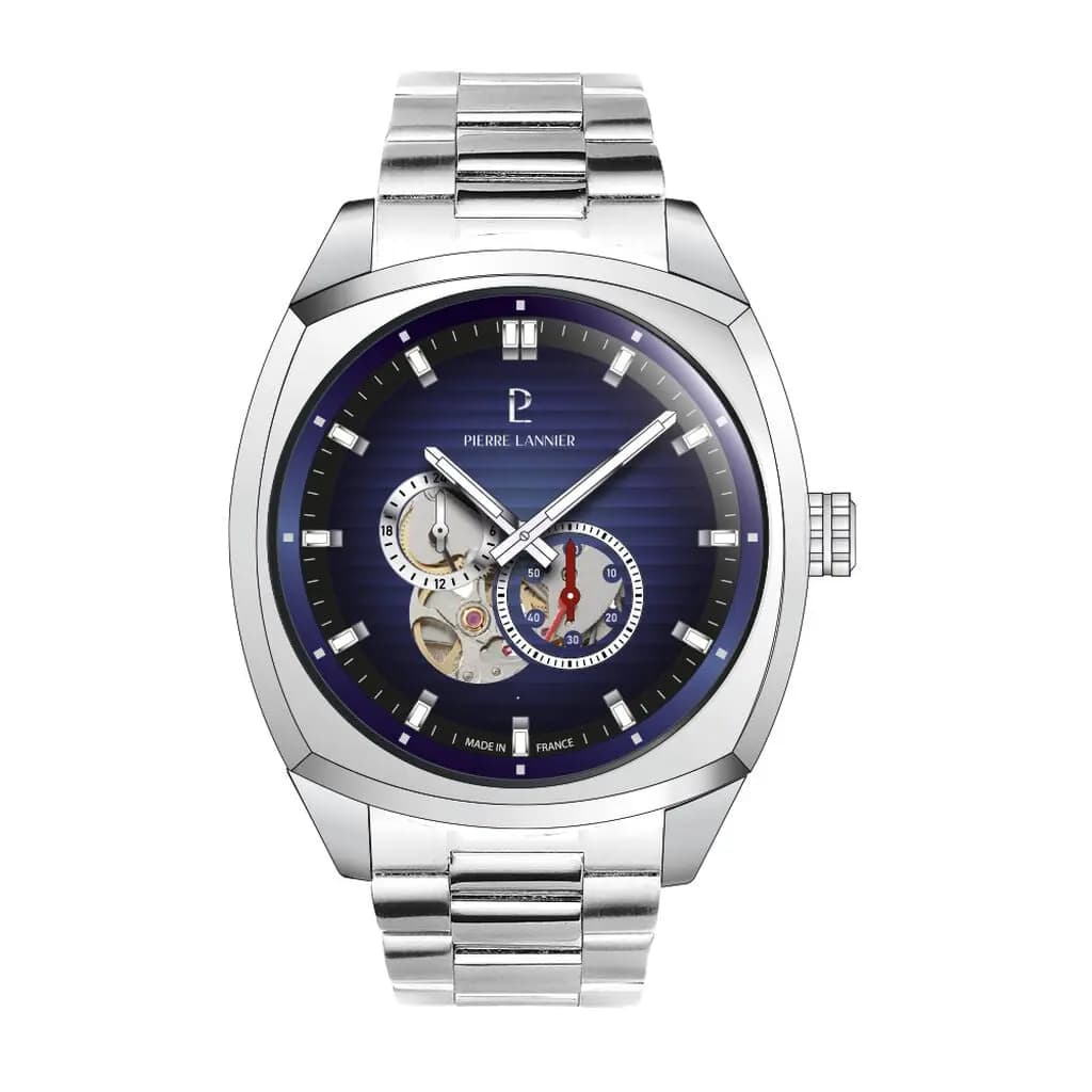 Montre Pierre Lannier Arcadius Bleu