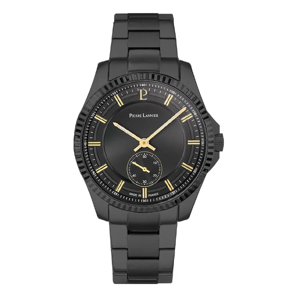 Montre Pierre Lannier Metropolitain Noir