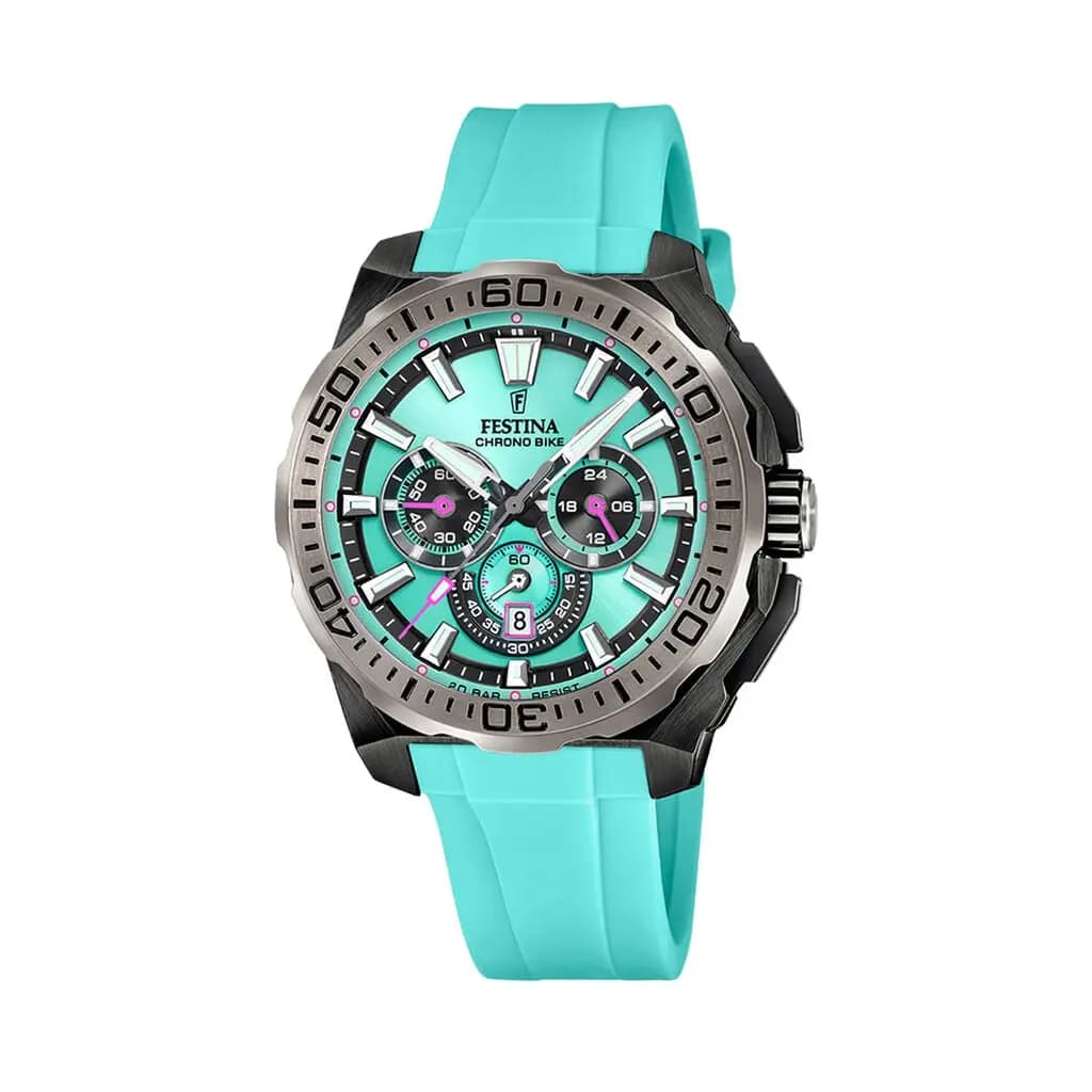 Montre Festina Chrono Bike 3 Turquoise