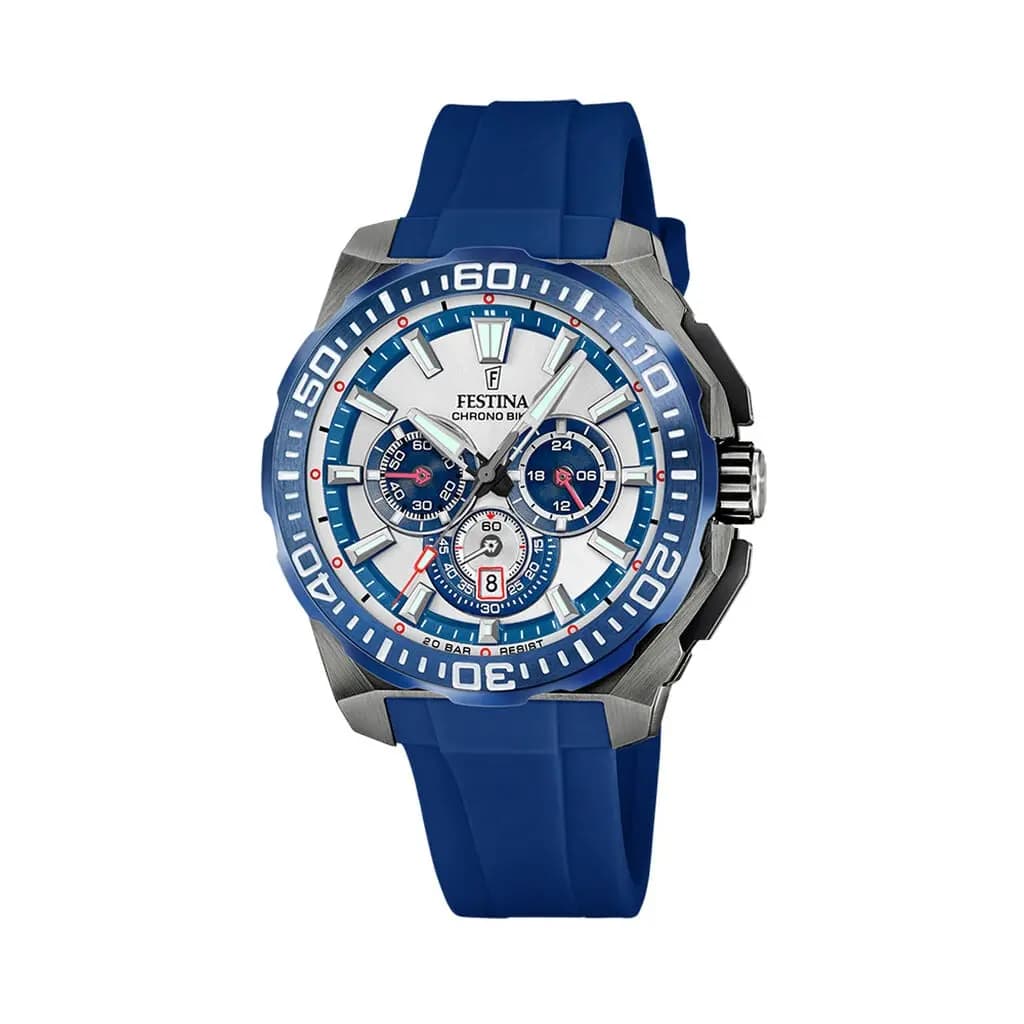 Montre Festina Chrono Bike 3 Argenté