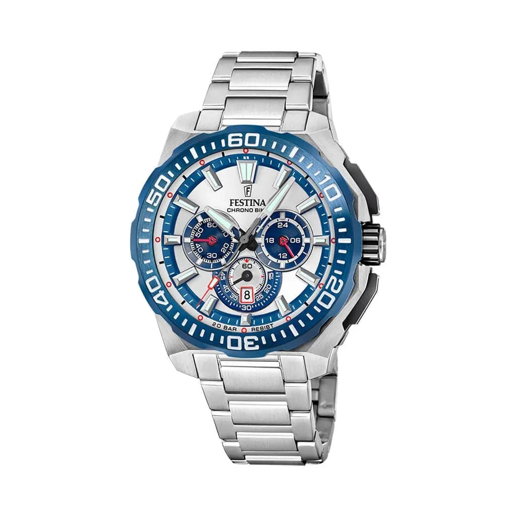 Montre Festina Chrono Bike 2 Argenté
