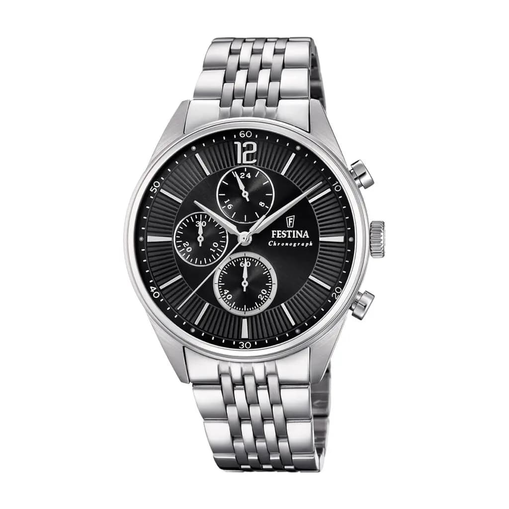 Montre Festina Timeless Chronograph Noir