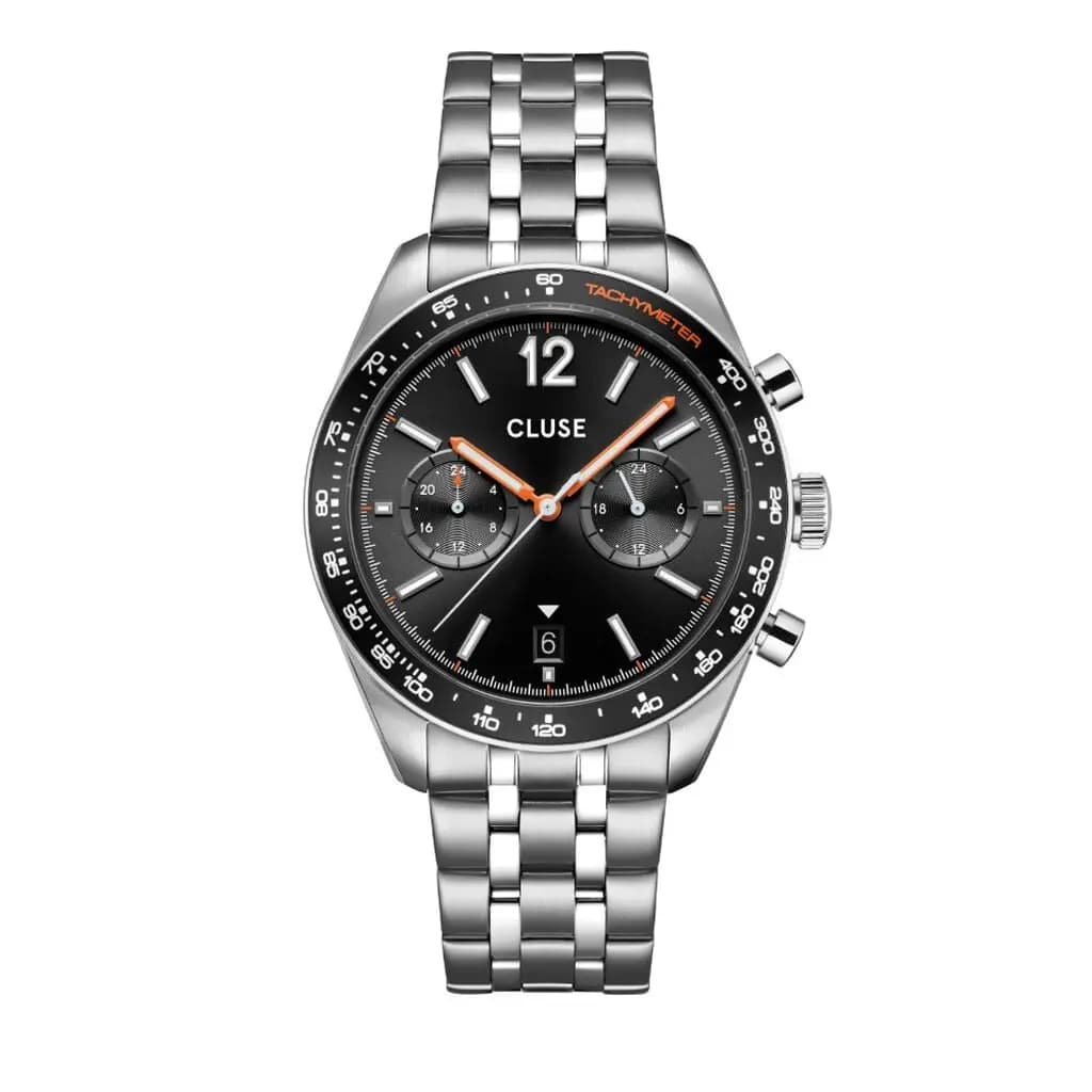 Montre Cluse Aravis Dual Timer Noir