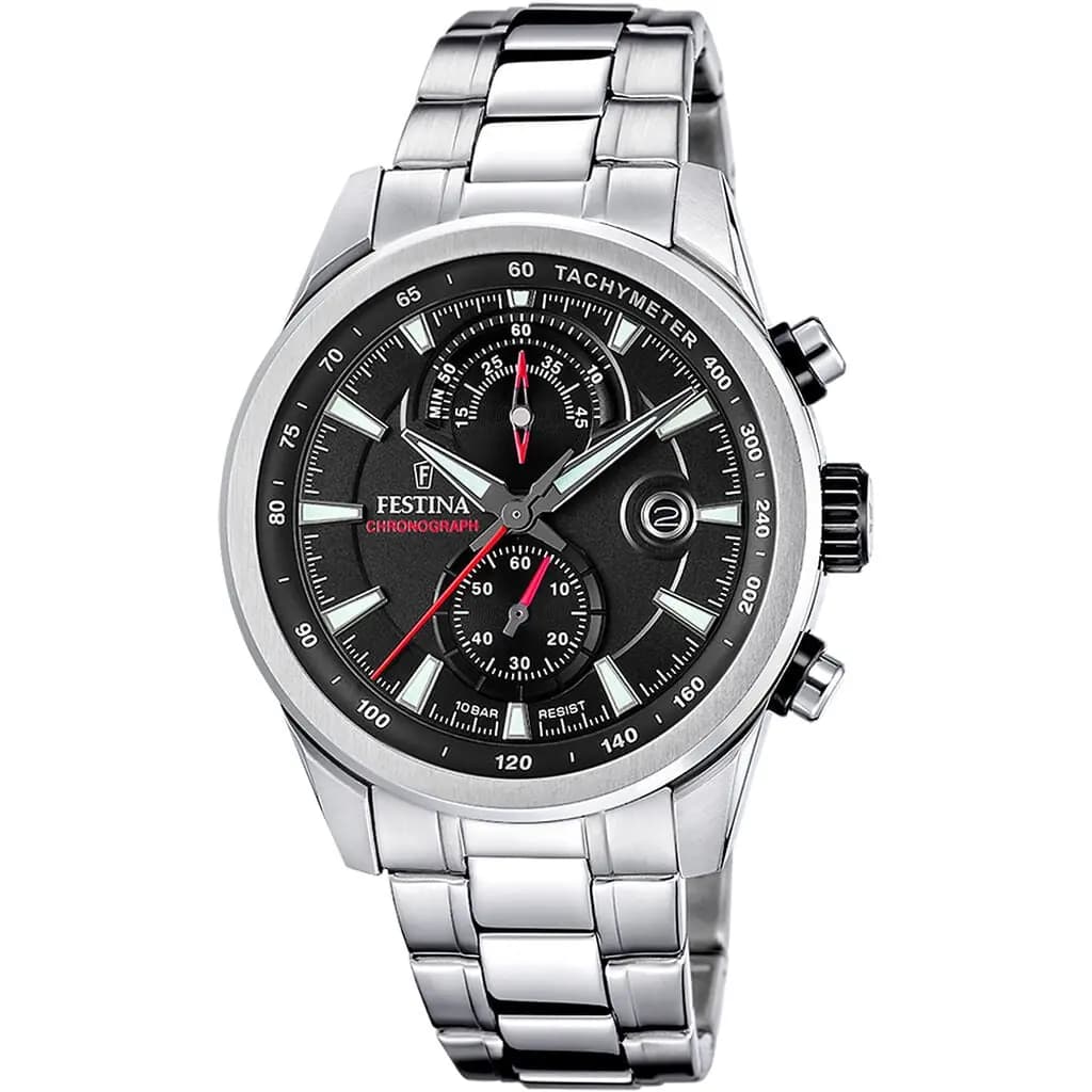 Montre Festina Timeless Chronograph Noir