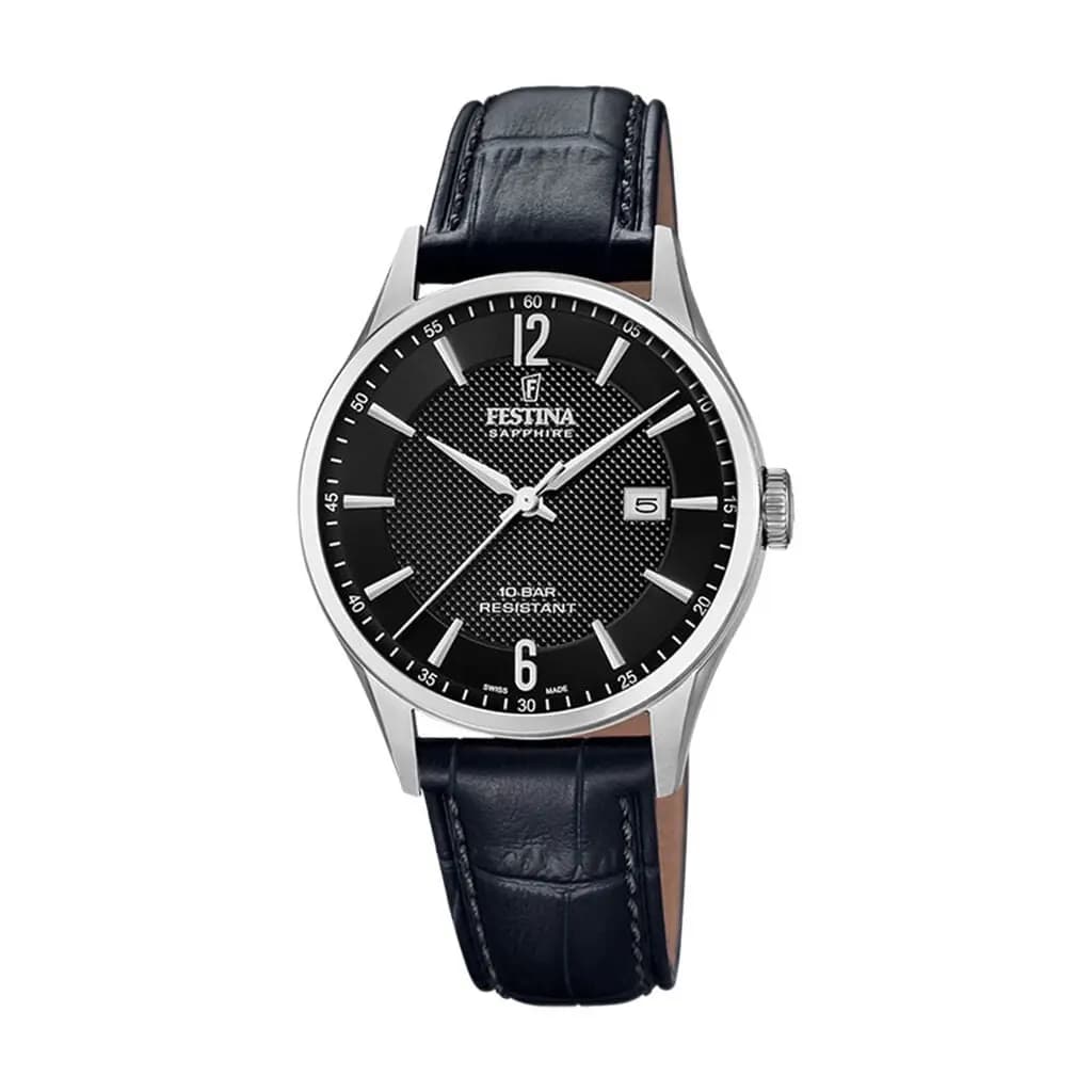 Montre Festina Swiss Made 40 Noir