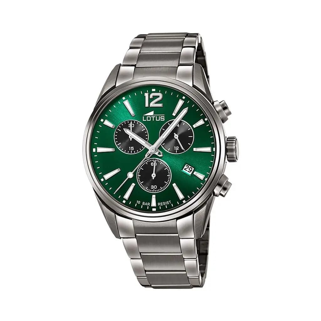Montre Lotus Chrono Vert