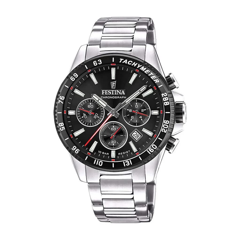 Montre Festina Timeless Chronograph Noir